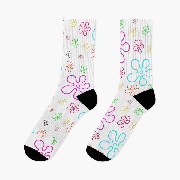 Item preview, SpongeBob Bikini Bottom Colorful Flowers Sky Texture designed and sold by DibujandoPorfa.