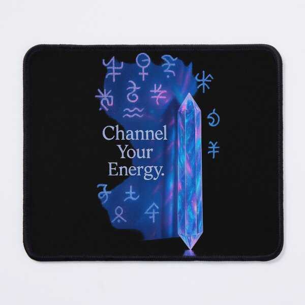 Item preview, Channel Your Energy | Crystal Prism Galactic Manifestation Sticker & Printable Wall Art | Printable Sticker | Vision Board Sticker designed and sold by HerDreamCodes.
