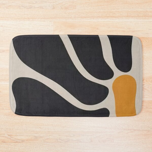 Item preview, Abstract Shapes in Black and Orange designed and sold by Zailyo.