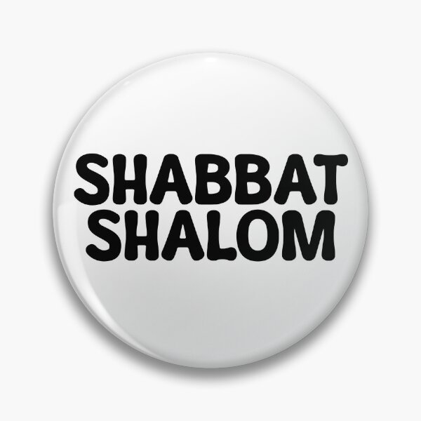 Item preview, Shabbat Shalom (black lettering) designed and sold by Simcha Vibes.