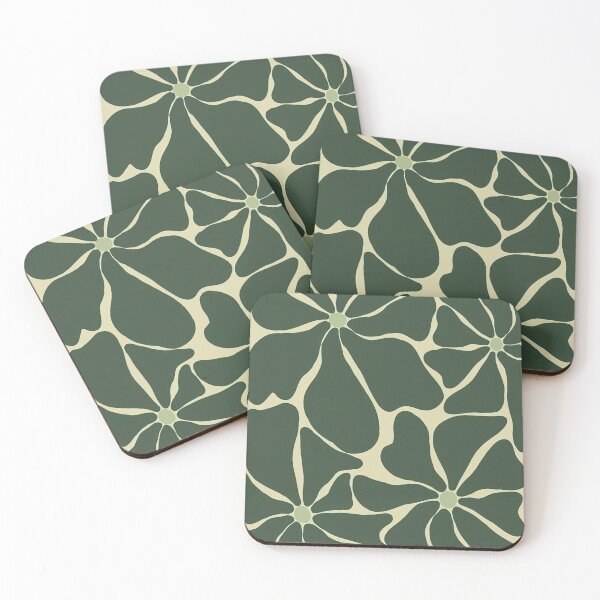 Item preview, Abstract Green Petals Pattern designed and sold by Zailyo.