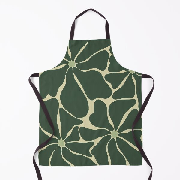Aperçu de l'œuvre Abstract Green Petals Pattern créée et vendue par Zailyo.