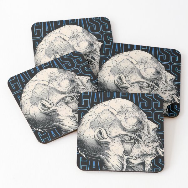 Item preview, Carcass Necro Head Woven Patch #11 designed and sold by HumanTidesPug.