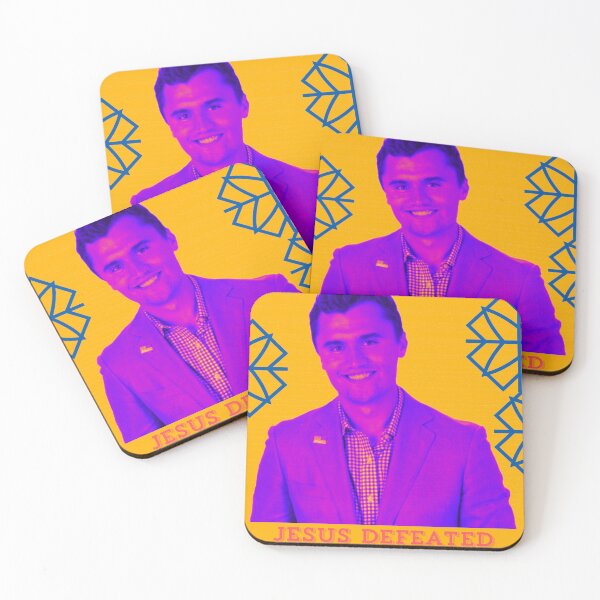 Item preview, Charlie Kirk: Neon Resurrection Statement designed and sold by FreeSpiritArt4U.