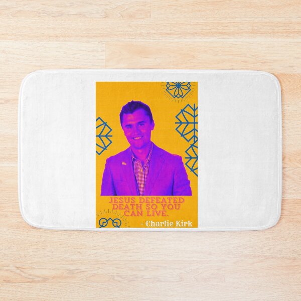 Item preview, Charlie Kirk: Neon Resurrection Statement designed and sold by FreeSpiritArt4U.
