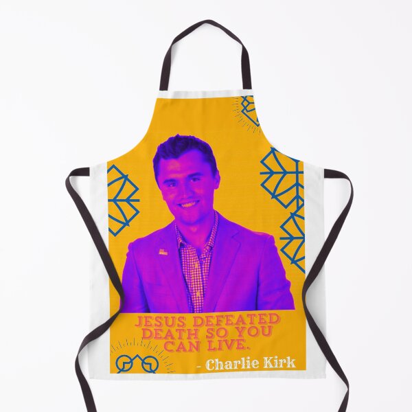 Item preview, Charlie Kirk: Neon Resurrection Statement designed and sold by FreeSpiritArt4U.