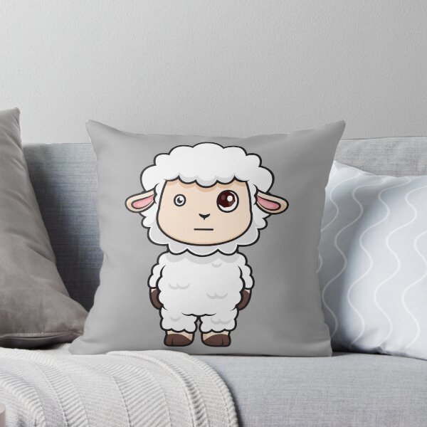 Item preview, Funny Sheep with alien eyeball – Quirky cute creepy alien eyeball sheep – Weird & funny design designed and sold by messy-nessie.