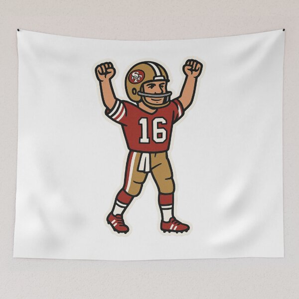 Item preview, Gridiron Greats: A Cartoon Tribute - JOE MONTANA designed and sold by CleverCulture.
