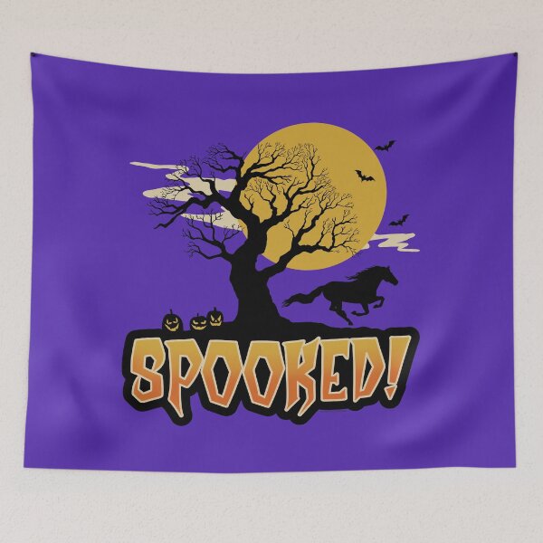 Item preview, Spooked Halloween Horse designed and sold by DappledMoon.