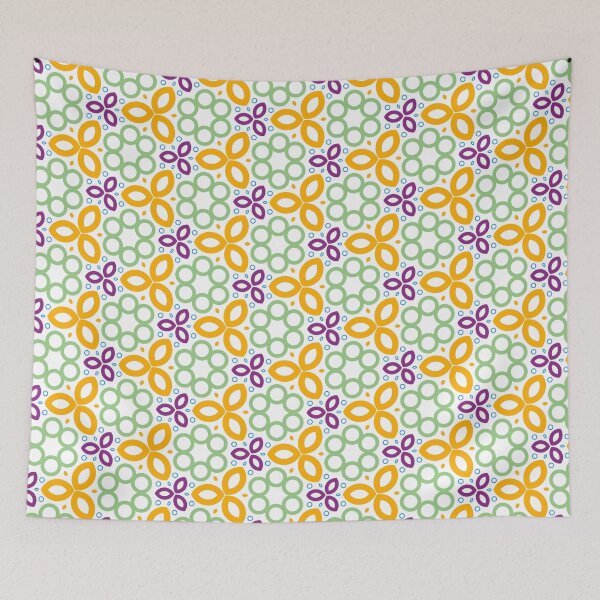 Item preview, creative circle decoration seamless colorful repeat pattern designed and sold by Abrahamjrnd.