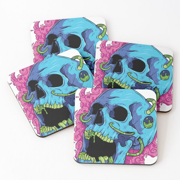 Item preview, Toxic Smoke Skull designed and sold by LegionArtWork.