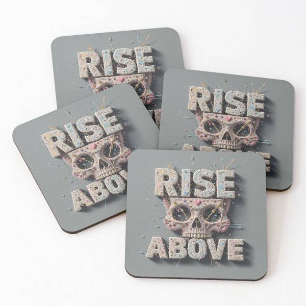 Item preview, Rise Above: Ornate Defiance in Pastel designed and sold by Mindful56.