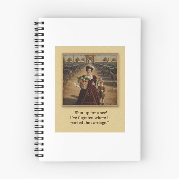 Item preview, Forgot where I parked the carriage - Renaissance joke designed and sold by GingerLabz.