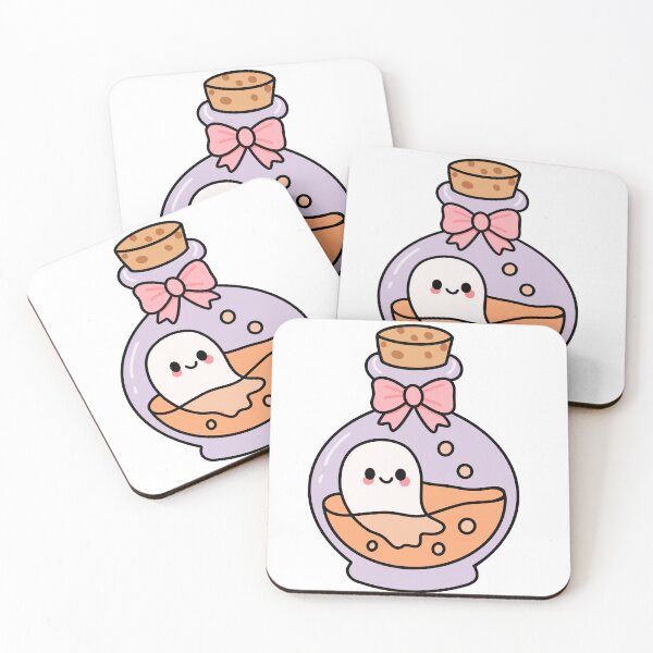 Item preview, Cute Ghost In Bottle designed and sold by dedinsidedesign.