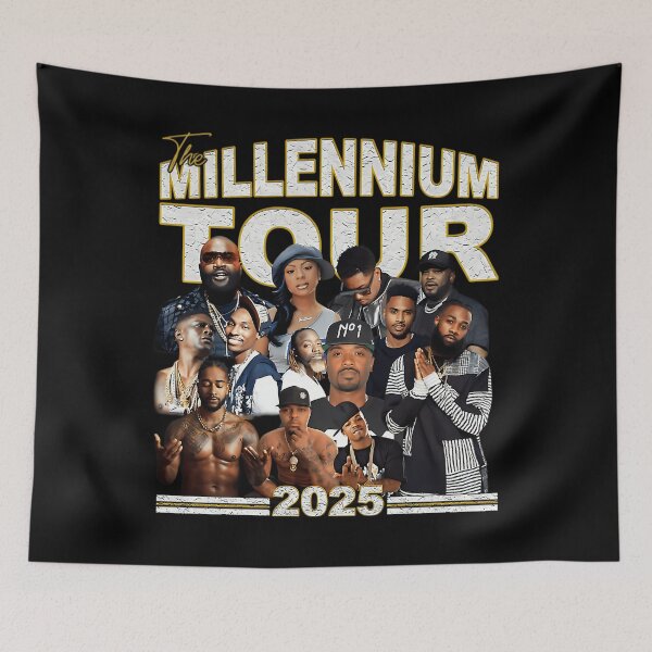 Item preview, Vintage Music Millennium Tour 2025 designed and sold by HuffWiggly.