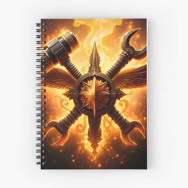 Item preview, Phoenix Forge: Blazing Artisan Crest designed and sold by DoctorFirefly.