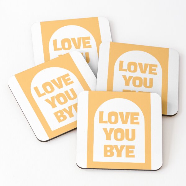 Item preview, Love You Bye designed and sold by Dondonmart.