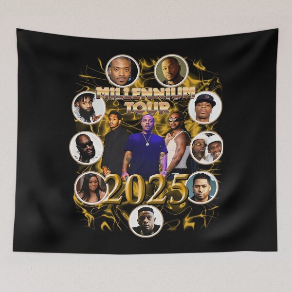 Item preview, Vintage Music Millennium Tour 2025 designed and sold by HuffWiggly.