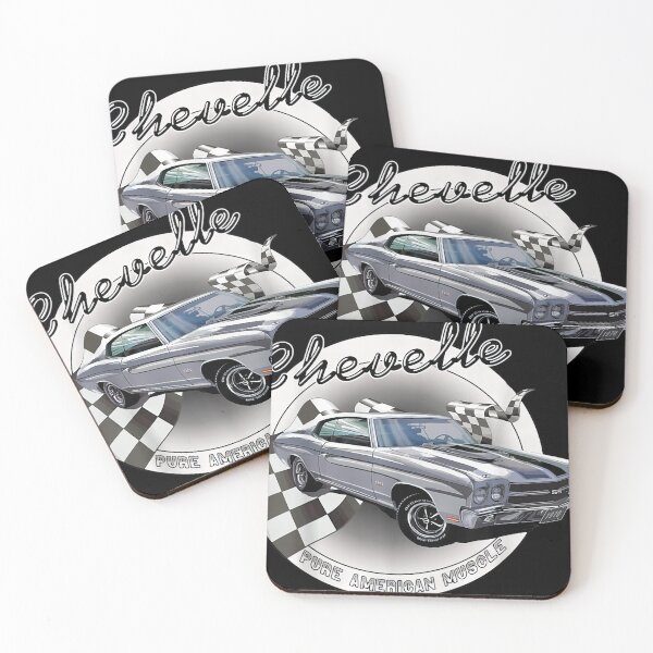 Item preview, 1970 70 Chevelle Ss Cortez Silver Trending Chevys Muscle Car    #19 designed and sold by TrashMuseLab.