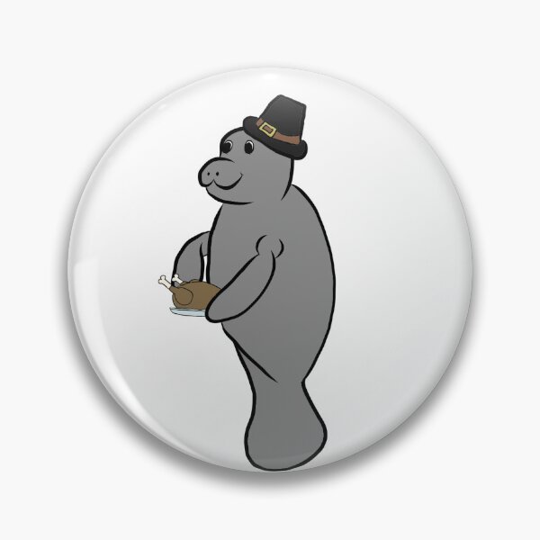 Item preview, Pilgrim Manatee designed and sold by TheSaltySeagul.