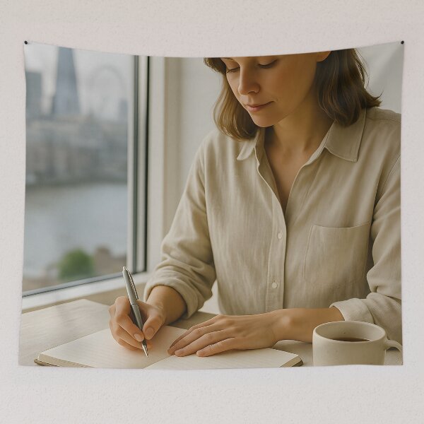 Item preview, Morning Journaling with The Shard, London designed and sold by Boyara Creative Store .