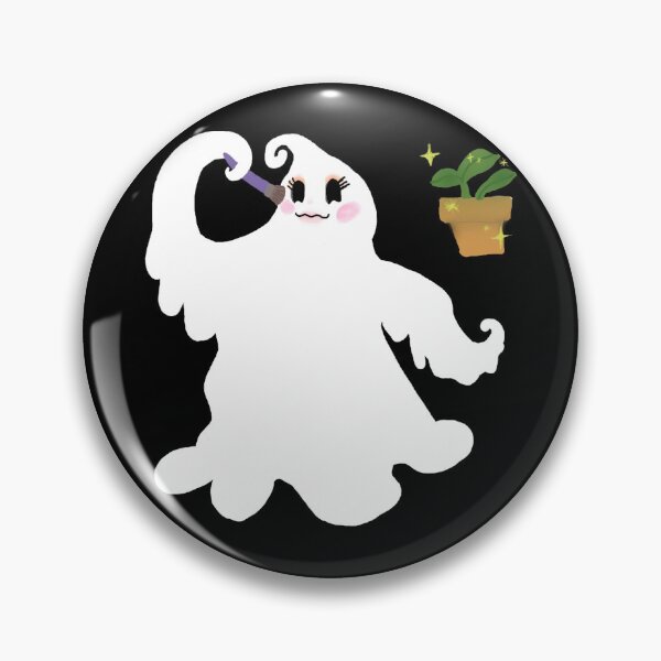 Item preview, Ghostly makeup and houseplants designed and sold by Wolf-and-whelps.