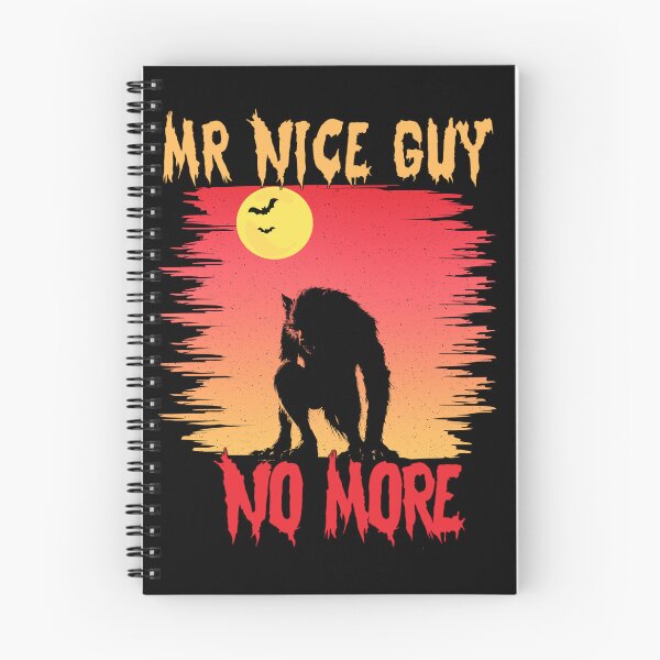 Item preview, No More Mr Nice Guy Alpha Wolf Halloween Meme designed and sold by WearTheDeal.