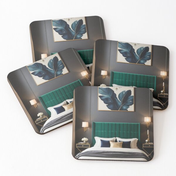 Item preview, Emerald Elegance | A Bold & Luxurious Bedroom designed and sold by Vida e Arte.
