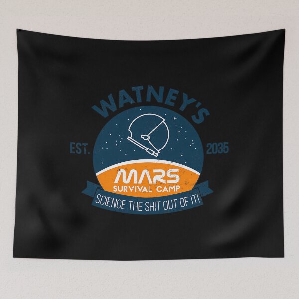 Item preview, Watney'S Martian Survival Camp designed and sold by KimberlWilli.
