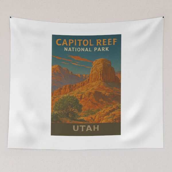 Item preview, Capitol Reef National Park Utah designed and sold by DeBenedetto Digital Designs.