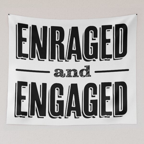 Item preview, Enraged and Engaged! designed and sold by 3 Funky Broads.
