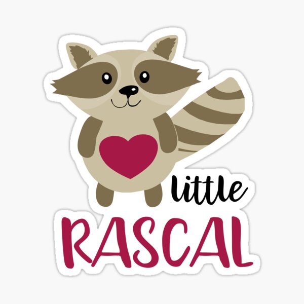 Item preview, Little Rascal Cute Baby Raccoon designed and sold by SamAnnDesigns.
