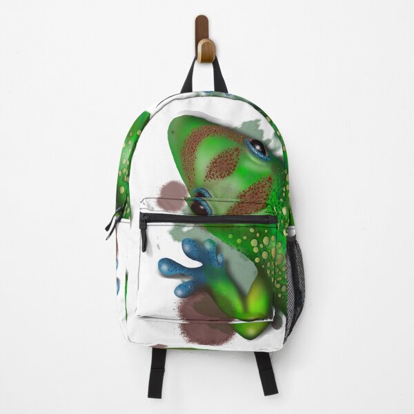 Item preview, Gold Dust Day Gecko sticker designed and sold by ArtbyMparrish .