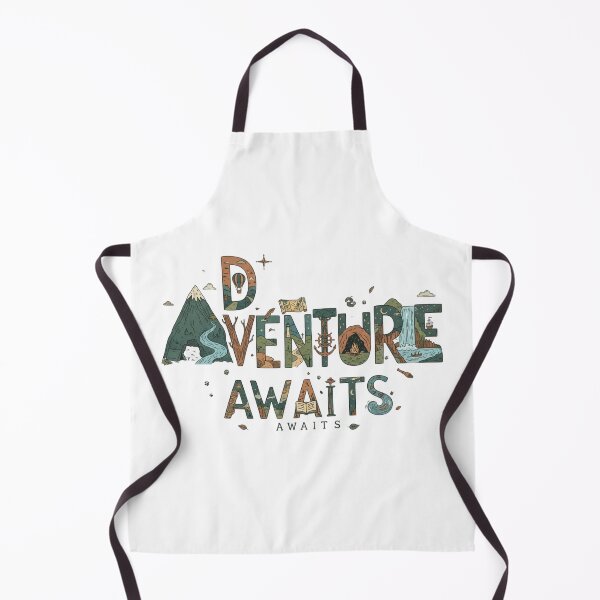 Item preview, 'Adventure Awaits' Typography Design designed and sold by YasmaShop.