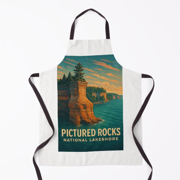 Item preview, Pictured Rocks National Lakeshore Cliffs Michigan designed and sold by Places On Earth.