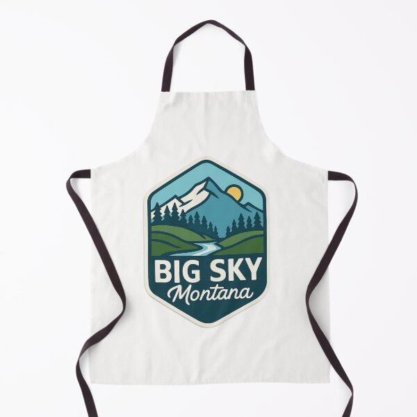 Item preview, Big Sky Montana Mountain River Sunrise designed and sold by Places On Earth.