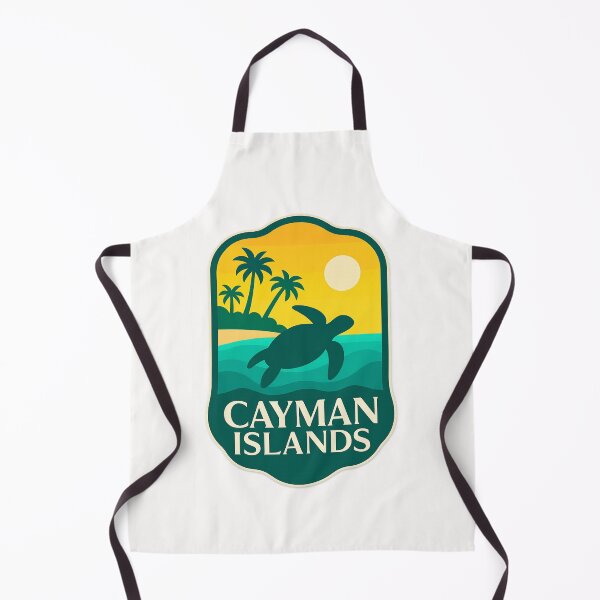 Item preview, Cayman Islands Tropical Sunset with Sea Turtle designed and sold by Places On Earth.