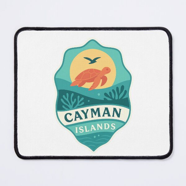 Item preview, Cayman Islands Sea Turtle and Coral at Sunrise designed and sold by Places On Earth.