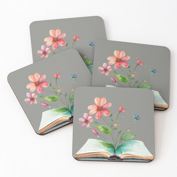 Item preview, Copy of Flowers Growing From Book With Flowers Cute Flowers Growing From Book Girly designed and sold by MatthewViews.