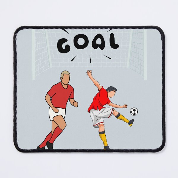Item preview, Soccer Player Kicking Ball into Goal Design designed and sold by alkareem-ca.