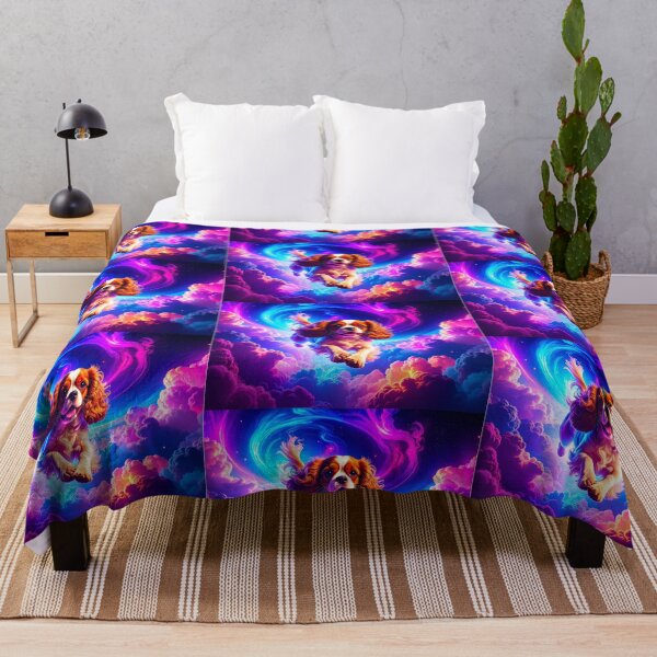 Item preview, Celestial Cavalier King Charles Spaniel designed and sold by wickedcartoons.