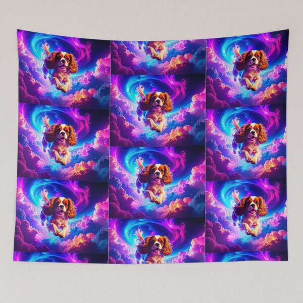 Item preview, Celestial Cavalier King Charles Spaniel designed and sold by wickedcartoons.