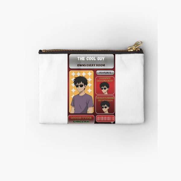 Item preview, Cool Anime Guy Card – Chillax Mood Aesthetic designed and sold by SoulFlex.