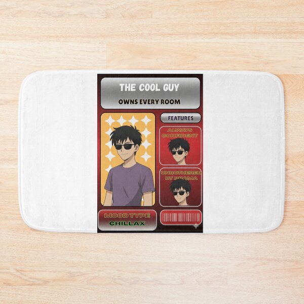 Item preview, Cool Anime Guy Card – Chillax Mood Aesthetic designed and sold by SoulFlex.