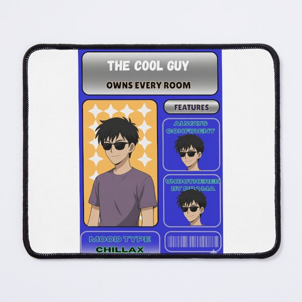Item preview, Cool Anime Guy Card – Chillax Mood Aesthetic designed and sold by SoulFlex.