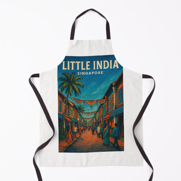 Item preview, Little India Singapore Festive Street Scene designed and sold by Places On Earth.