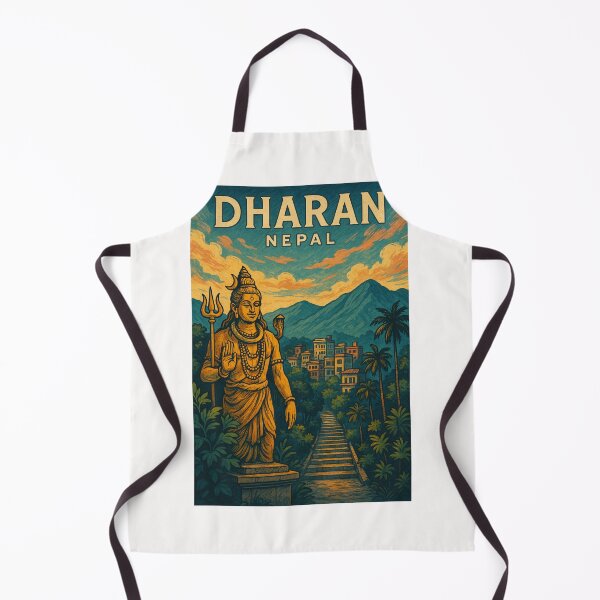Item preview, Dharan Nepal Shiva Statue with Himalayan Backdrop designed and sold by Places On Earth.