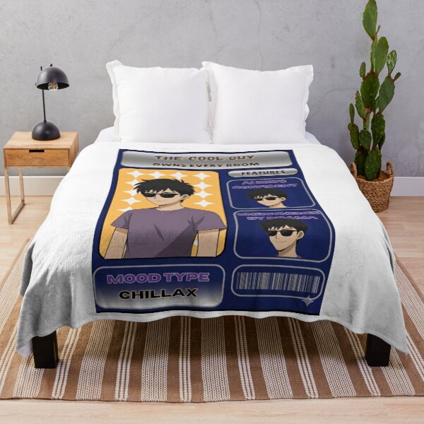 Item preview,  Cool Anime Guy Card – Chillax Mood Aesthetic designed and sold by SoulFlex.