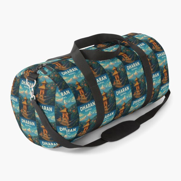 Item preview, Dharan Nepal Pagoda Temple and Himalayas View designed and sold by Places On Earth.