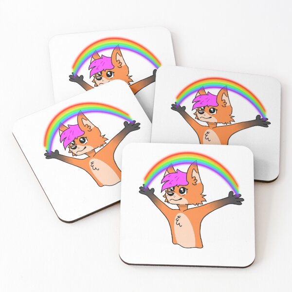 Item preview, Rainbow Fox  designed and sold by Everest_Fluff.